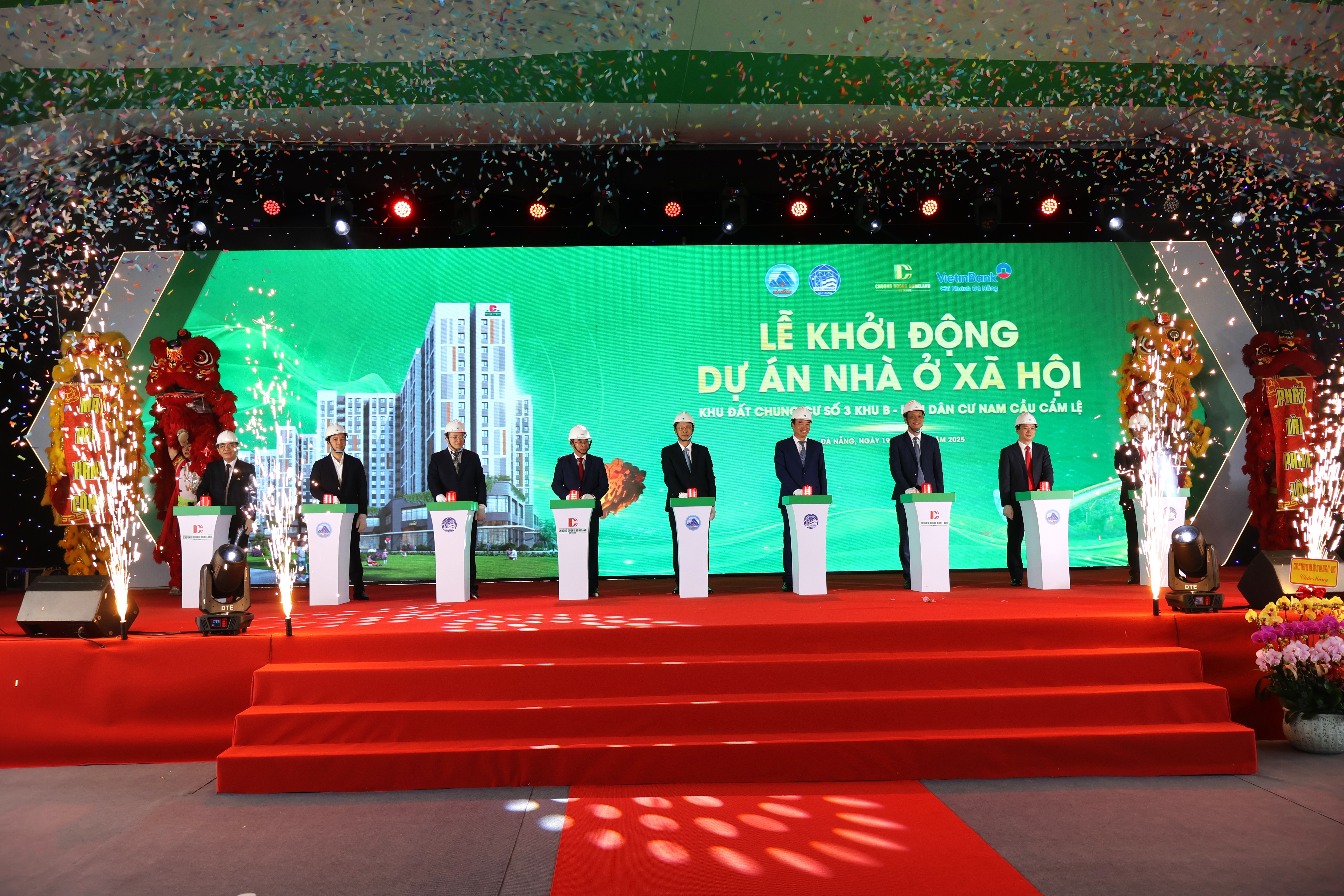 KICK-OFF OF THE ECO RESIDENCE SOCIAL HOUSING PROJECT IN DA NANG, LOCATED IN THE NAM CAU CAM LE RESIDENTIAL AREA, DA NANG CITY
