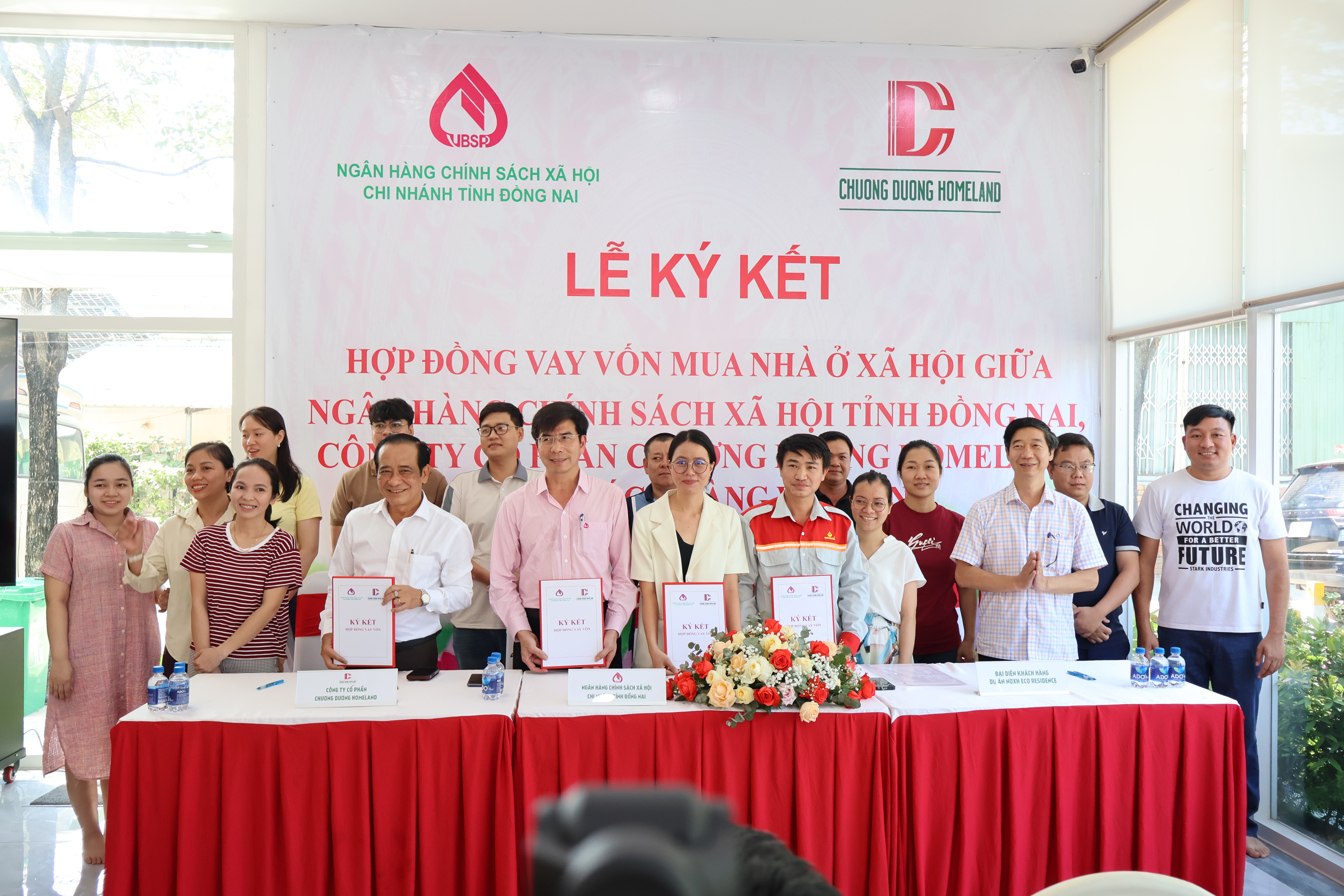 LỄ KÝ HỢP ĐỒNG VAY VỐN ƯU ĐÃI MUA NHÀ Ở XÃ HỘI ECO RESIDENCE