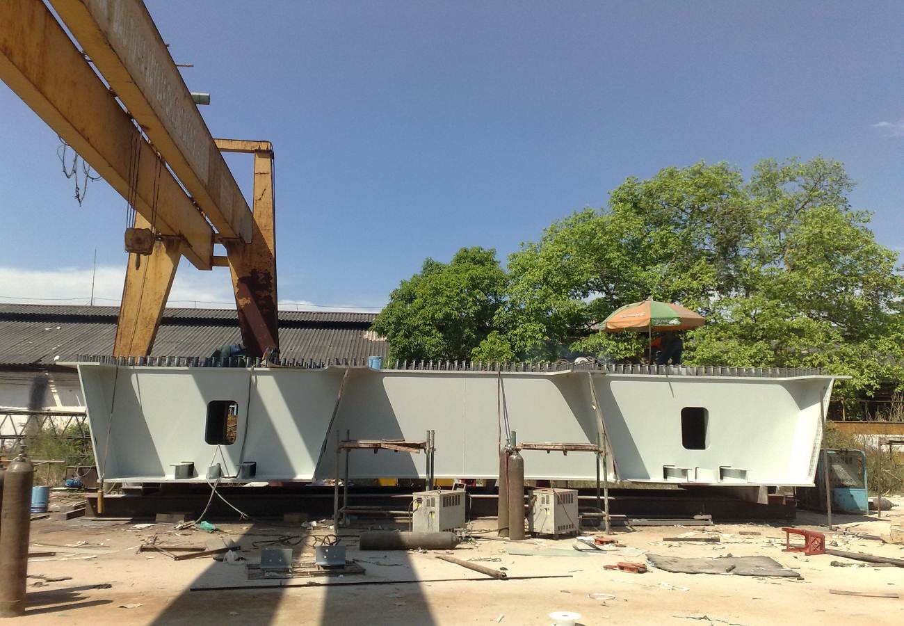 Overpass at Vung Tau 4 way intersection