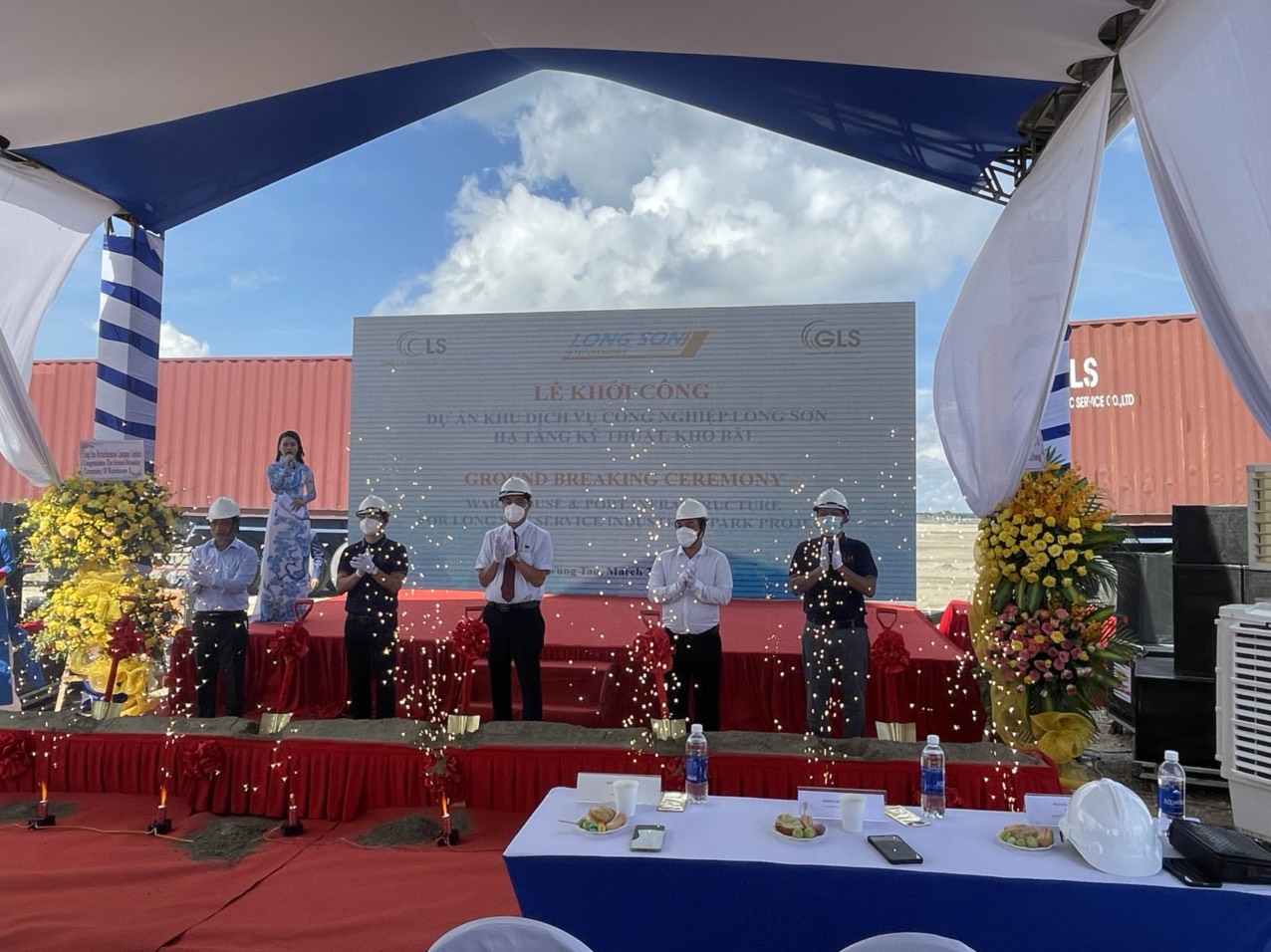 LỄ KHỞI CÔNG DỰ ÁN KHU DỊCH VỤ CÔNG NGHIỆP LONG SƠN