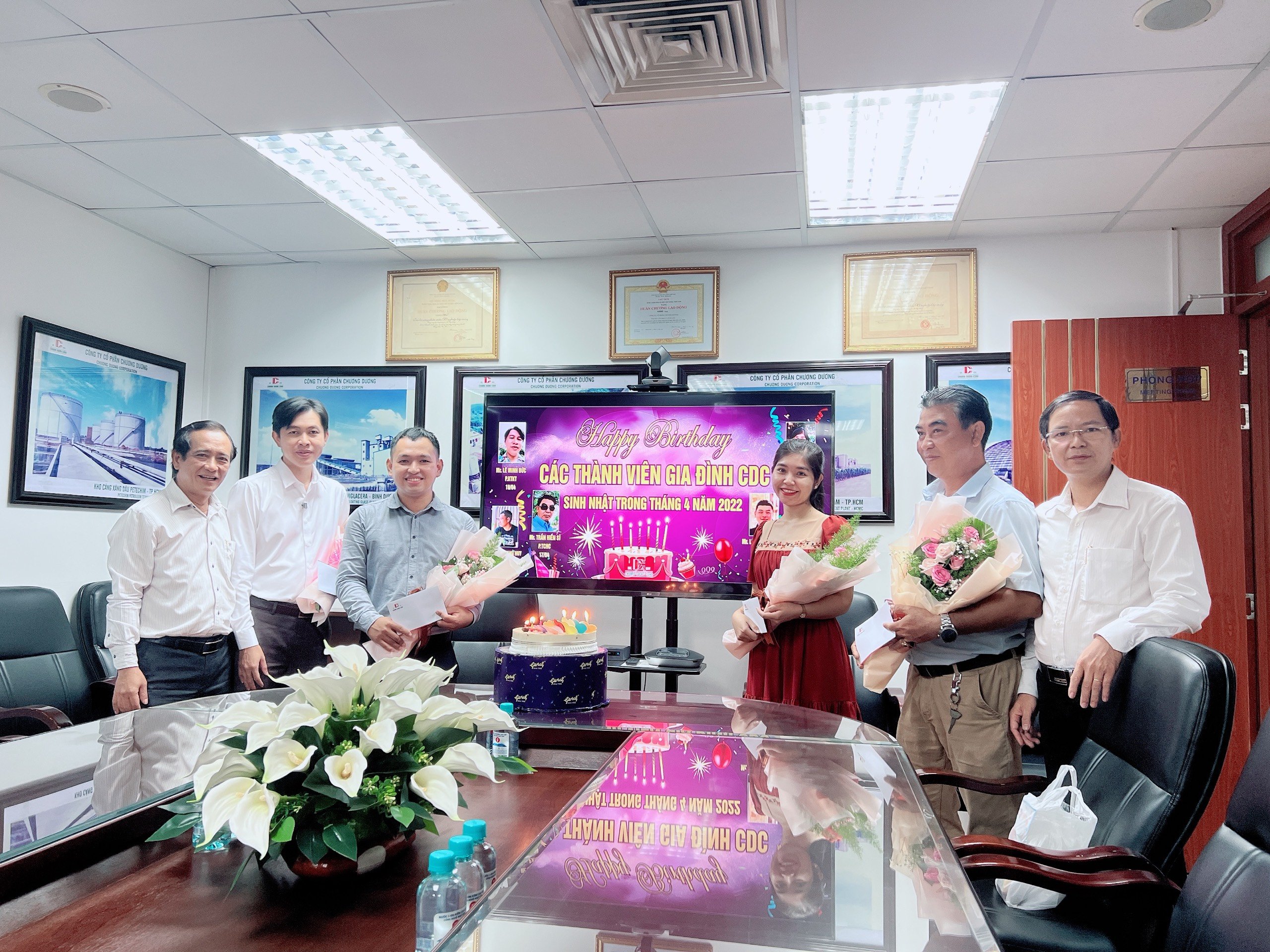 Mừng sinh nhật các thành viên CDC trong tháng 4 năm 2022