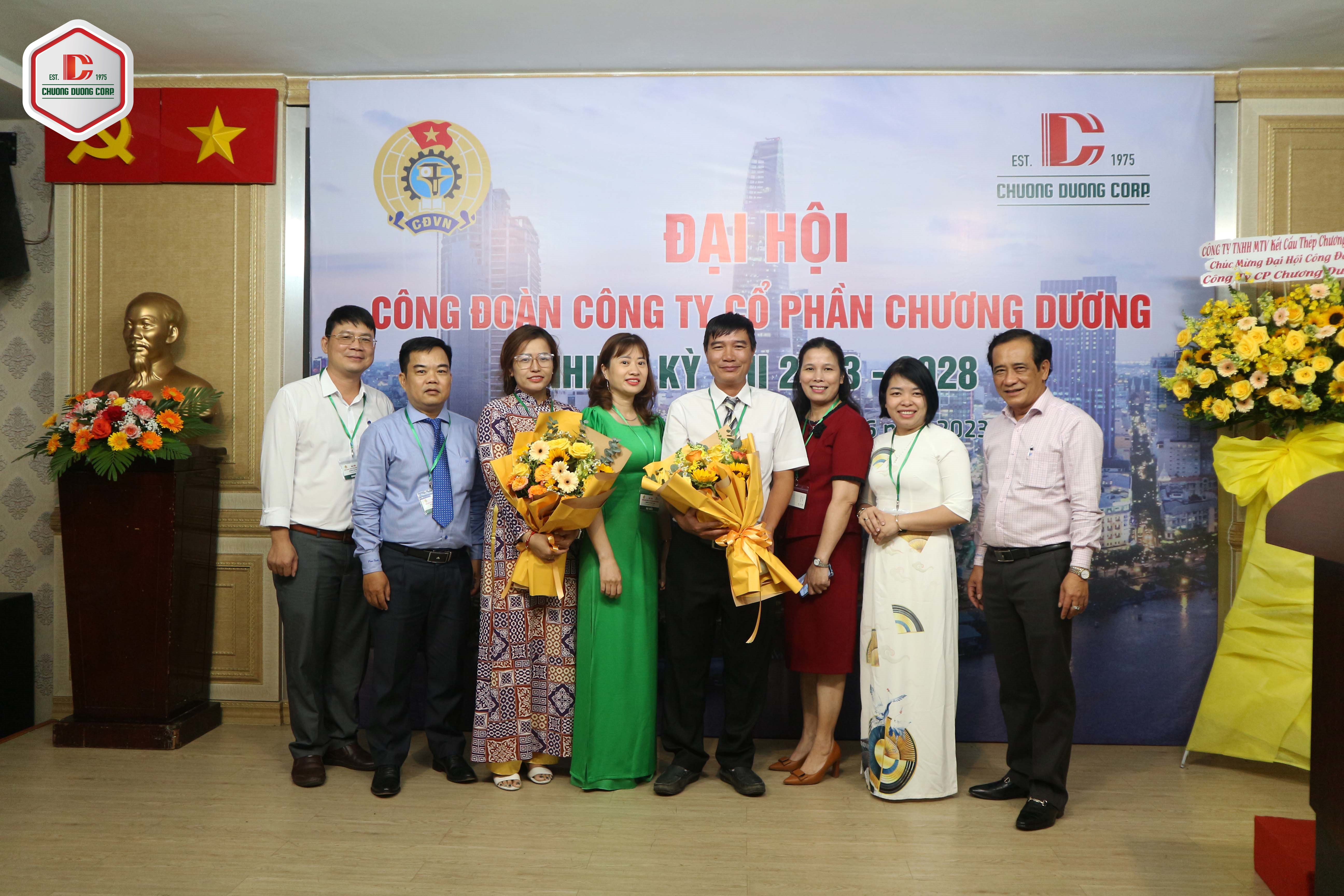 ĐẠI HỘI CÔNG ĐOÀN CÔNG TY KHÓA XIII NHIỆM 2023 - 2028 THÀNH CÔNG TỐT ĐẸP