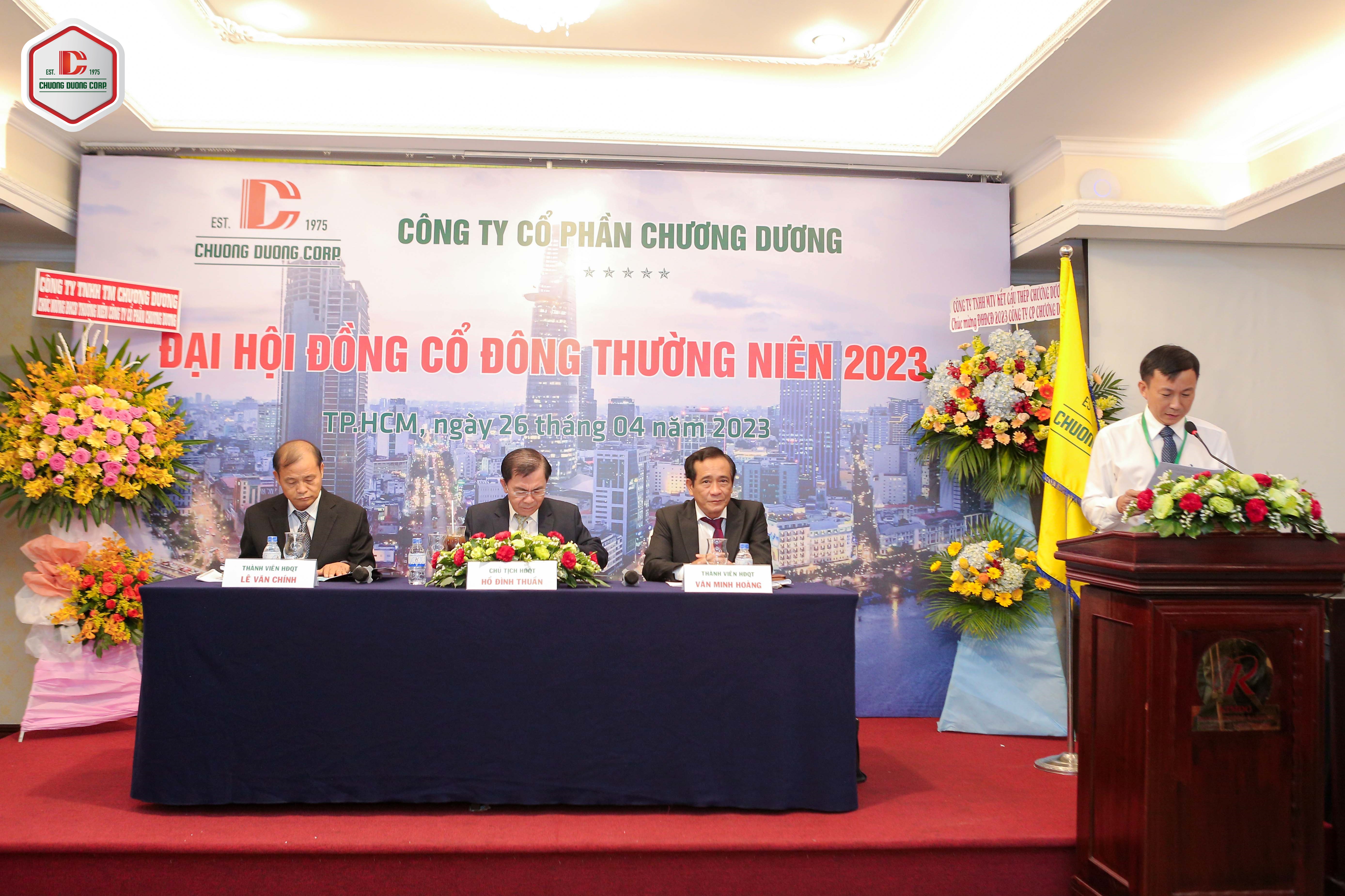 ĐẠI HỘI ĐỒNG CỔ ĐÔNG CDC THƯỜNG NIÊN NĂM 2023