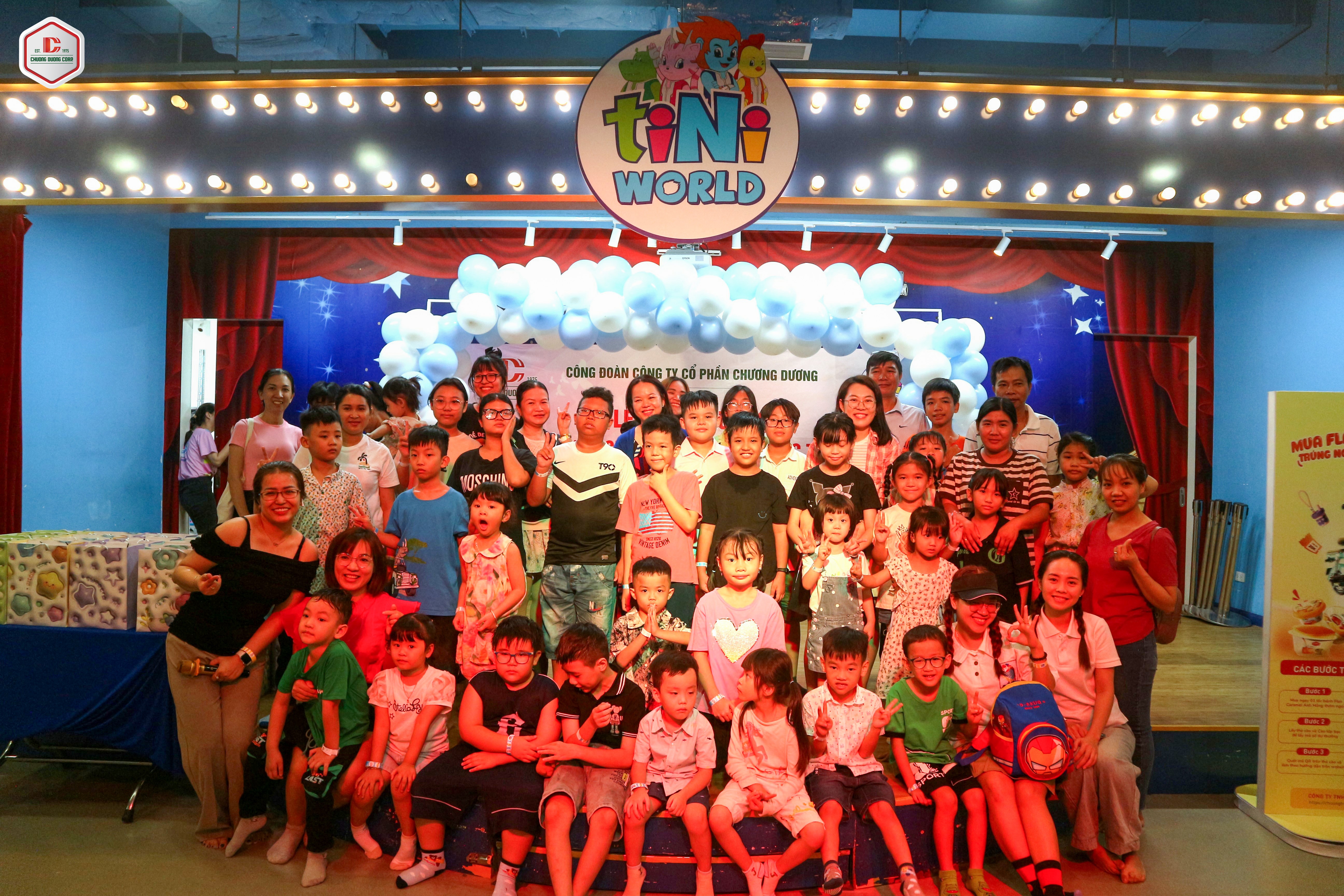 Công đoàn CDC tổ chức buổi vui chơi cho con CBCNV có thành tích học tập tại TiniWorld AEON Tân Phú