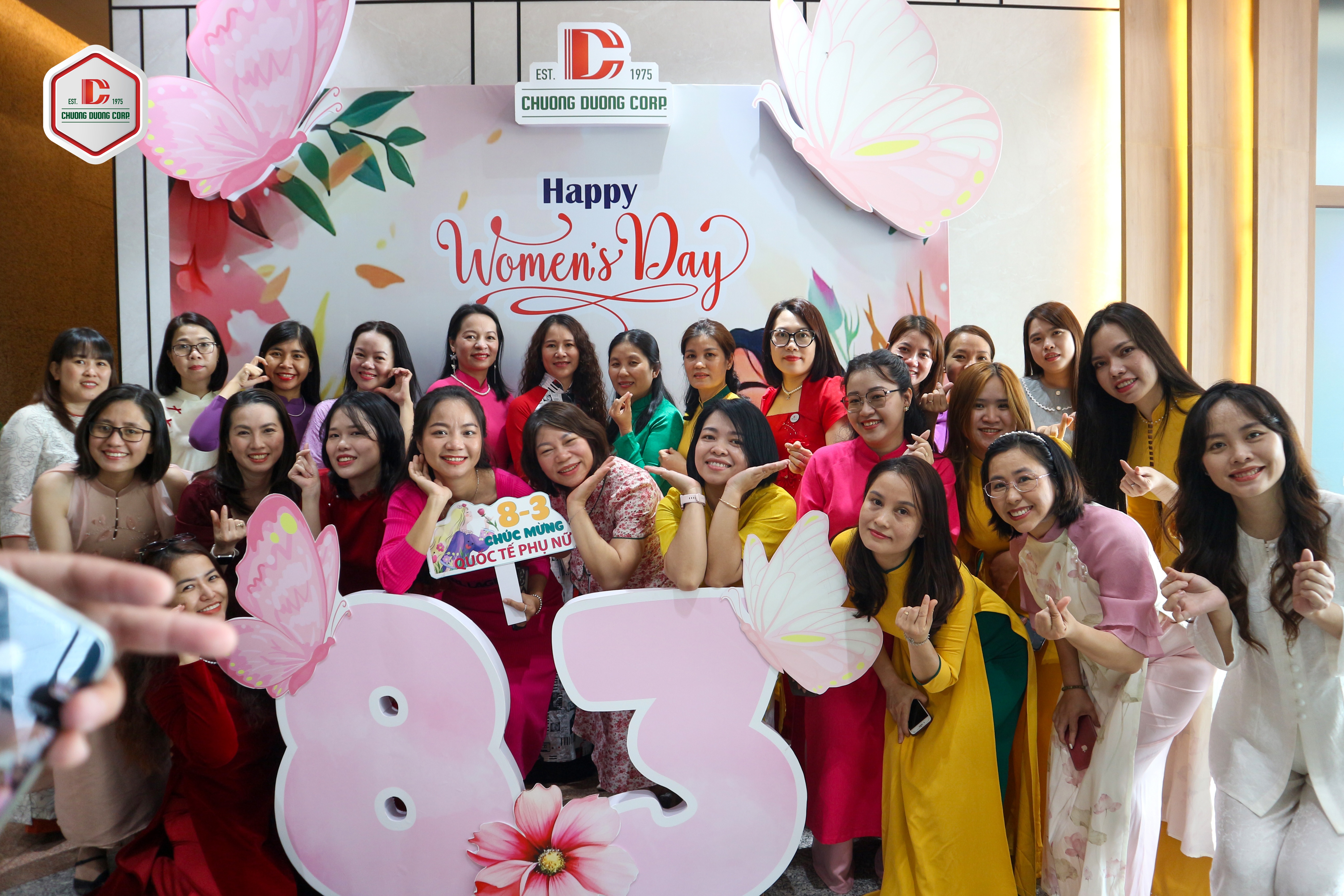 Chúc mừng ngày Quốc Tế Phụ Nữ 8/3